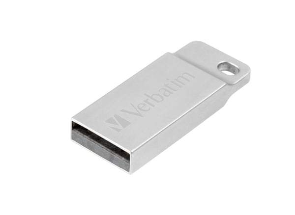 Verbatim Metal Executive USB-muisti 64 GB USB A-tyyppi 2.0 Hopea