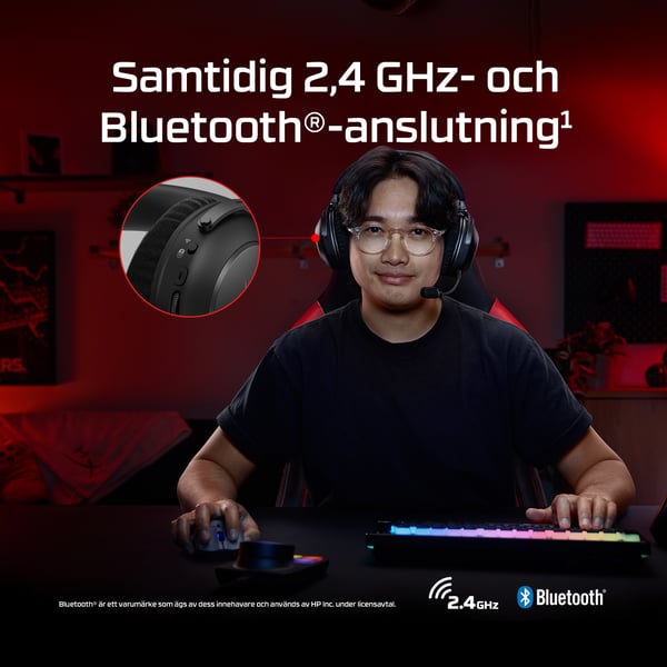 HyperX Cloud Alpha 2 – trådlöst gamingheadset