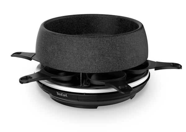 Tefal Cheese'N'Co RE12C8 raclette grill 6 person(er) 850 W Sort