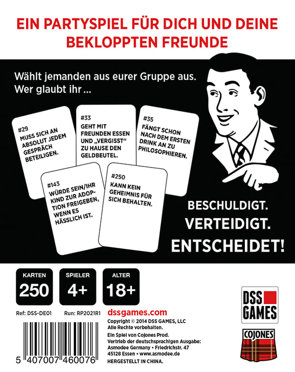 Asmodee Drunk, Stoned or Stupid Brädspel Party
