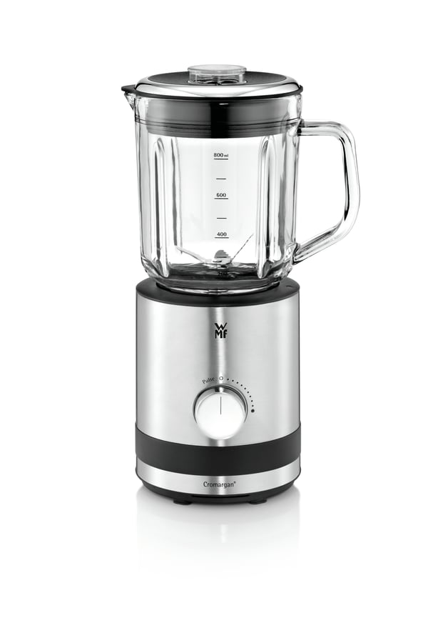 WMF KITCHENminis 0416490011 0,8 L Pöydällä pidettävä tehosekoitin 400 W Musta, Ruostumaton teräs, Läpinäkyvä