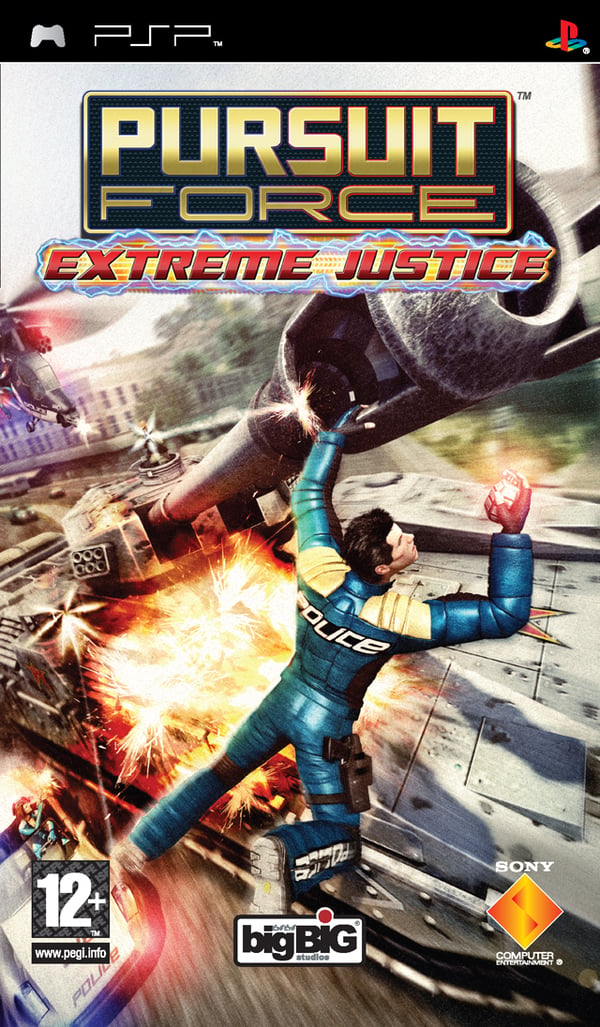 Sony Interactive Entertainment Pursuit Force: Extreme Justice Tyska PlayStation Portable (PSP)