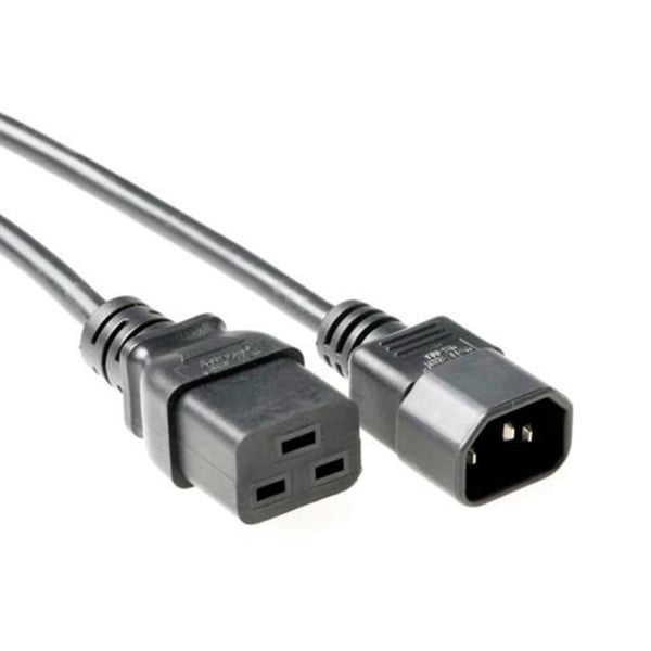 ACT AK5438 strömkablar Svart 0,5 m C14 coupler C19 coupler