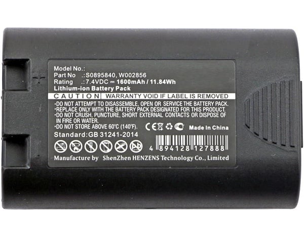 CoreParts MBXPR-BA001 Skrivare/Skanner Reservdel & Tillbehör Batteri 1 styck