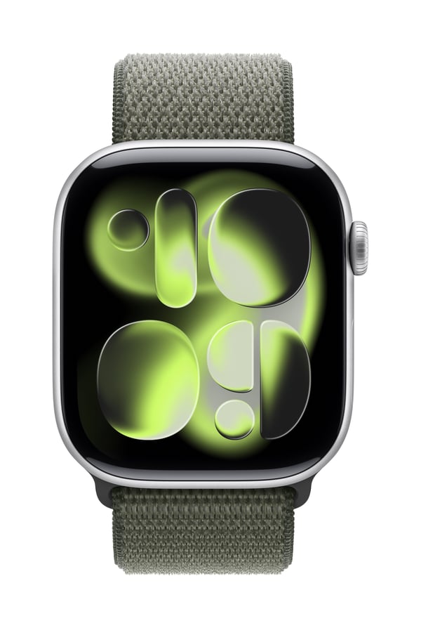 Apple MFFJ4ZM/A Älyrannekkeen lisätarvike Yhtye Vihreä Nailon, Kierrätetty polyesteri, Elastaani