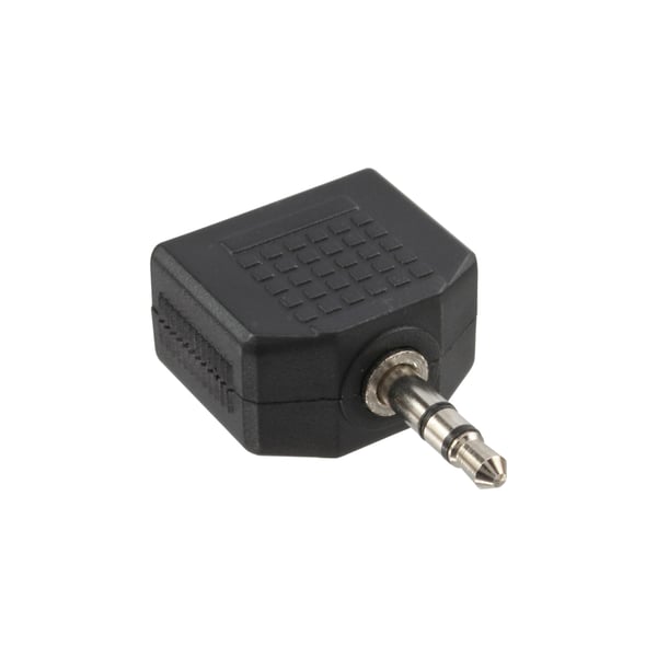 InLine 99301 kabel kønsskifter 3.5mm jack female 2x 3.5mm Sort