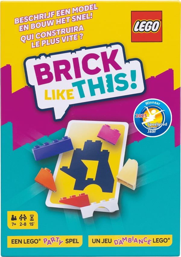 Asmodee Brick Like This! LEGO® Brick Like This! Brädspel Finmotorik (fingerfärdighet)