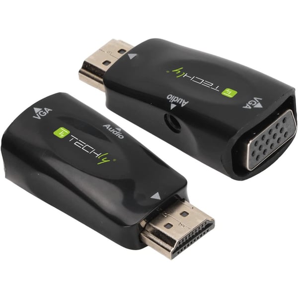 Techly IDATA HDMI-VGA2MABT2 video omformer Passiv videoomformer 1920 x 1080 pixel