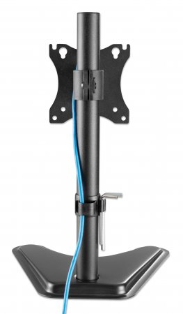 Manhattan 462037 fäste och ställ till bildskärm 68,6 cm (27") Bord Svart