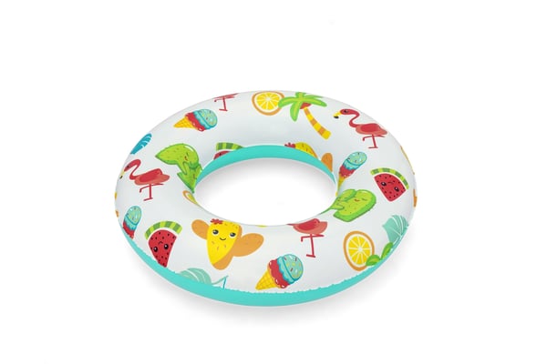 Bestway 36014 / 23 pool- och badmadrass Multifärg Mönstrad Badring