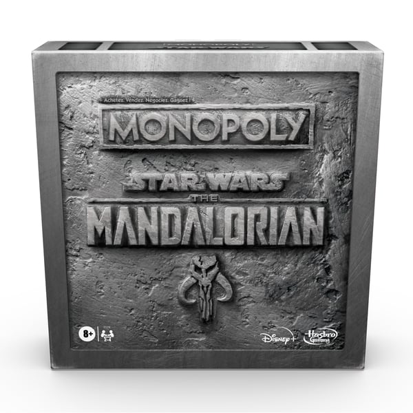 Monopoly F1276101 sällskapsspel Monopoly: Star Wars The Mandalorian Brädspel Familj