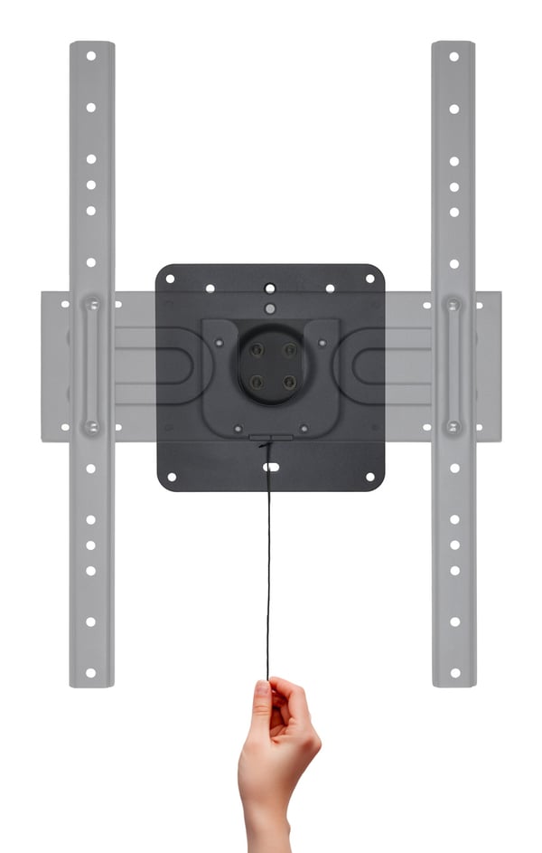 TooQ LP3780F-R tv-beslag 2,03 m (80") Sort