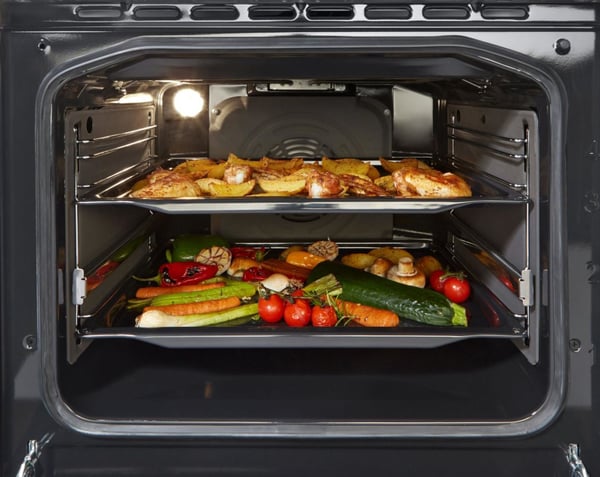 Gorenje GEC6C40WD Fritstående komfur Elektrisk Keramisk Hvid