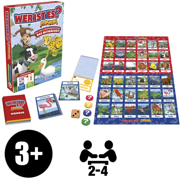 Hasbro Gaming Guess Who? Junior Lautapeli Yhdistelypeli
