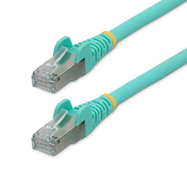 StarTech.com NLAQ-7M-CAT6A-PATCH netværkskabel Turkisfarve S/FTP (S-STP) Rund