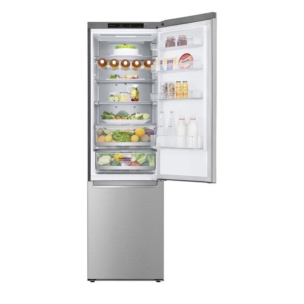 LG GBB72NSVCN1 køle-/fryseskab Fritstående 384 L Rustfrit stål