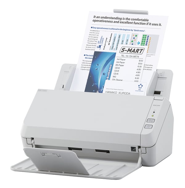 Ricoh SP-1130N ADF-scanner 600 x 600 dpi A4 Grå