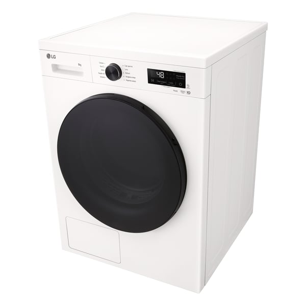 LG RNX1008NWB tørretumbler Fritstående Front-læsning 8 kg Hvid