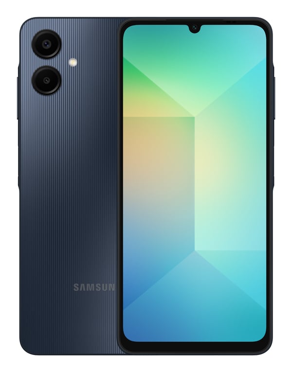 Samsung Galaxy A06 17 cm (6.7") Dual SIM Android 14 4G USB Type-C 4 GB 128 GB 5000 mAh Sort