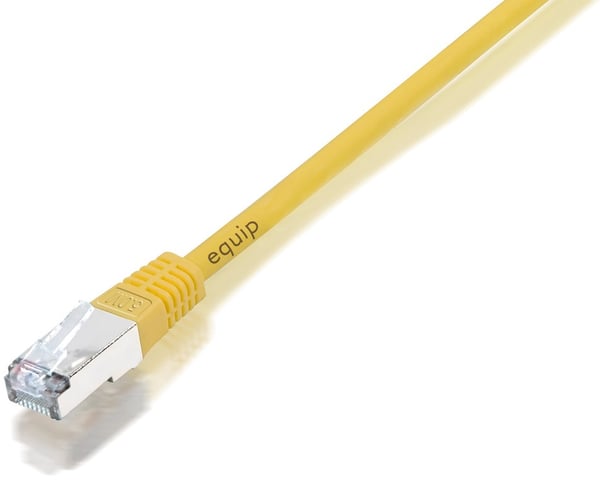 Equip 225461 verkkokaapeli Keltainen 2 m Cat5e F/UTP (FTP)