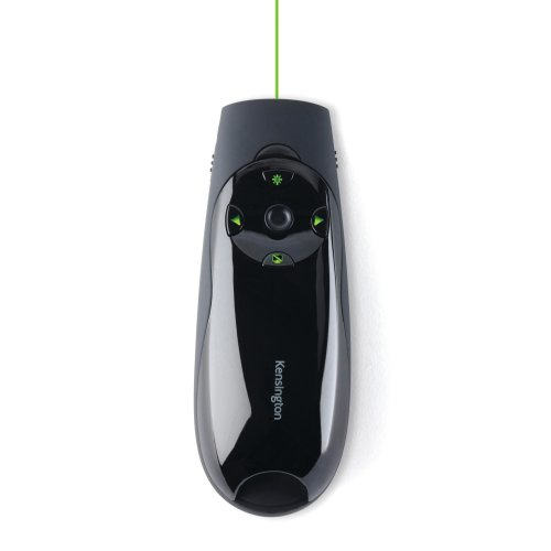 Kensington Presenter Expert Green laser fjernbetjening RF trådløst PC Tryk på knapper