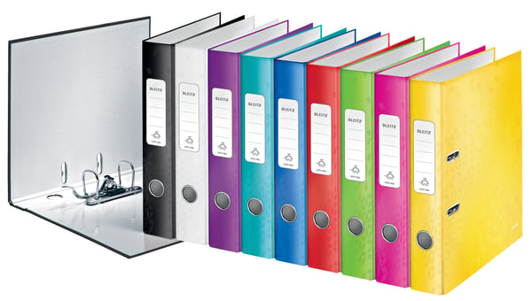 Leitz WOW kartonkimappi 180° A4/50mm