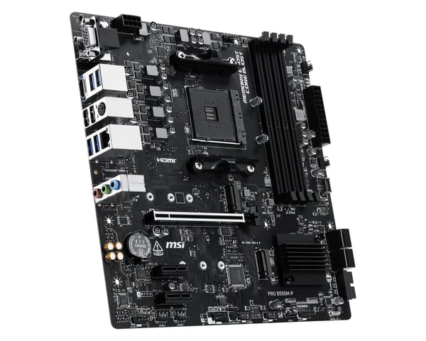 MSI PRO B550M-P emolevy AMD B550 Kanta AM4 ATX
