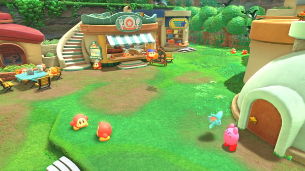 Nintendo Kirby and the Forgotten Land Standard Forenklet kinesisk, Traditionelt kinesisk, Tysk, Hollandsk, Engelsk, Spansk, Fransk, Italiensk, Japansk, Koreansk Nintendo Switch