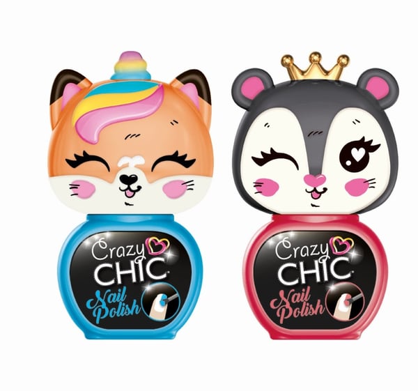 Clementoni Crazy Chic Lovely Nail Polishes: 2