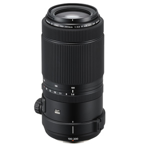 Fujifilm FUJINON GF 100-200 mm F5.6 R LM OIS WR Teleobjektiv Sort