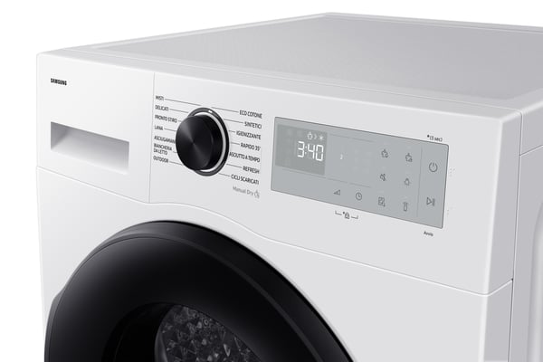 Samsung DV90DG52A0AH tørretumbler Fritstående Front-læsning 9 kg Hvid