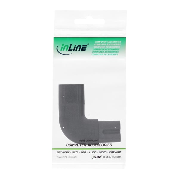 InLine 16723I strømstik adapter C8 C7 Sort