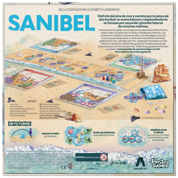 Hasbro Gaming Avalon Hill Sanibel