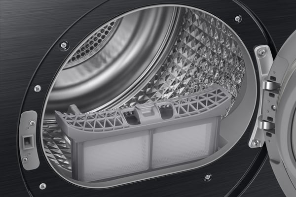 Samsung DV90DB8845GB tørretumbler Fritstående Front-læsning 9 kg Sort