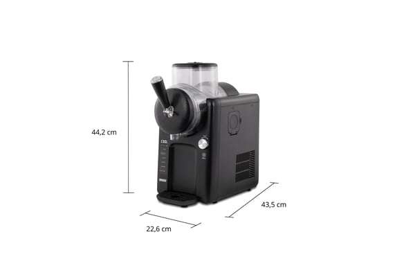 Unold 2in1-Slush und Softeismaschine Sofie 48956 1400 l 150 W Svart