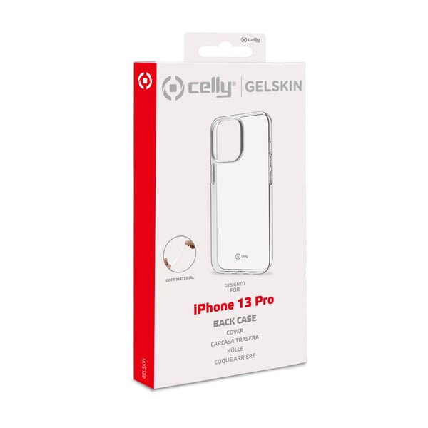 Celly GELSKIN Apple iPhone 13 Pro mobiltelefon etui 15,5 cm (6.1") Cover Transparent