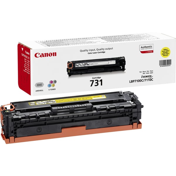 Canon 731 tonerpatron 1 stk Original Gul
