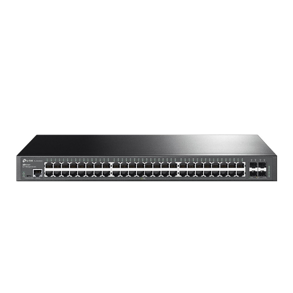 TP-Link JetStream TL-SG3452X verkkokytkin Hallittu L2+ Gigabit Ethernet (10/100/1000) 1U Musta