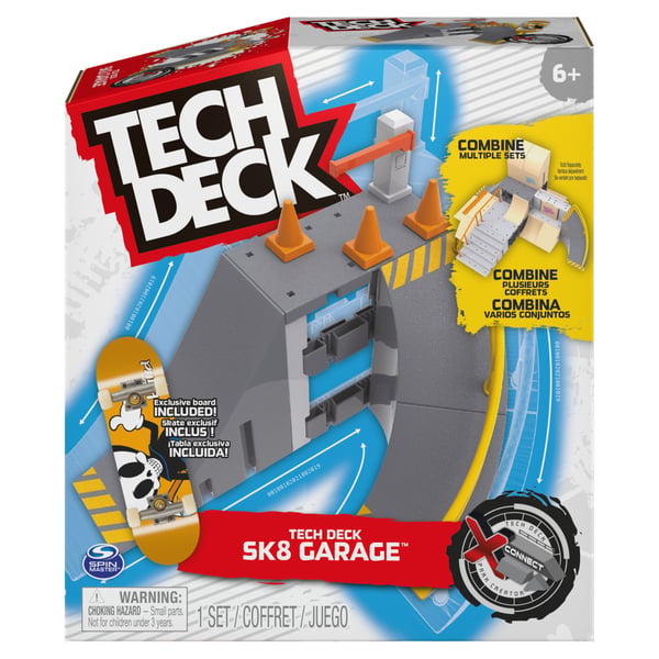 Tech Deck TED ACS XConnect Park Creator Garage GML Sormiskeittilautasarja
