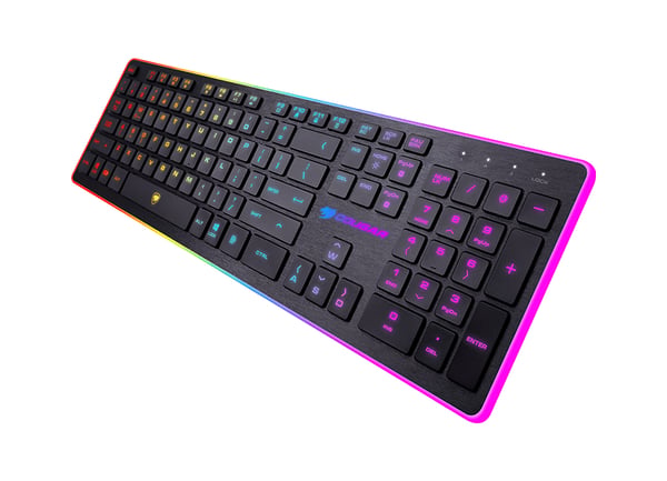 Cougar Gaming -näppäimistö Vantar Swiss-Layout - Näppäimistö - QWERTY