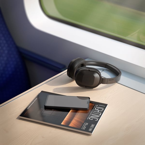 Philips 6500 series TAH6506BK/00 kuulokkeet ja kuulokemikrofoni Langallinen & langaton Pääpanta Musiikki USB Type-C Bluetooth Musta