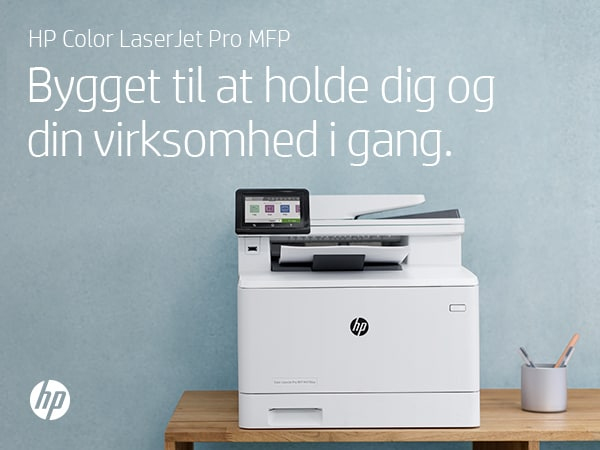 HP Color LaserJet Pro MFP M479fdw, Farve, Printer til Udskriv, kopiér, scan, fax, og send e-mail, Scan til e-mail/PDF; Tosidet udskrivning; 50-arks ukrøllet ADF