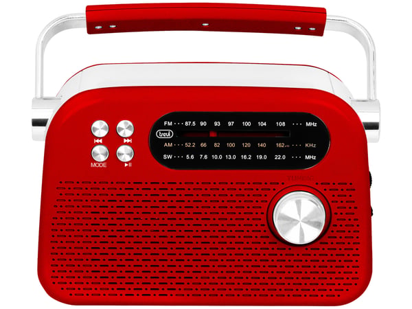 Trevi RDA 70 BR Kannettava Analoginen Punainen