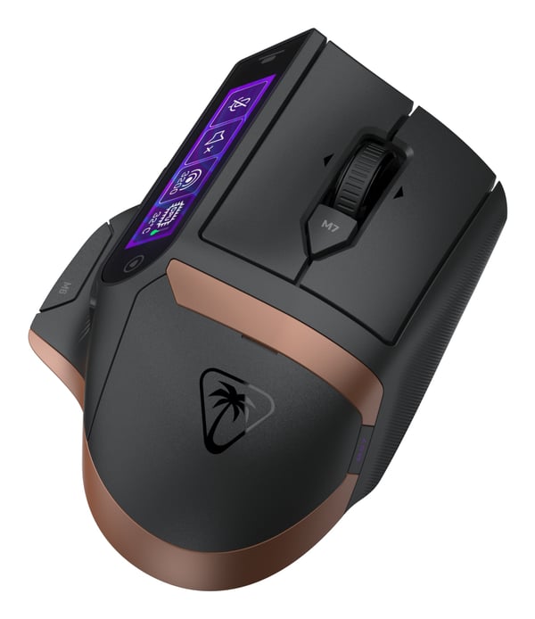 Turtle Beach Command Series MC7 hiiri Pelaaminen Oikeakätinen RF Wireless + Bluetooth + USB Type-A Optinen 30000 DPI