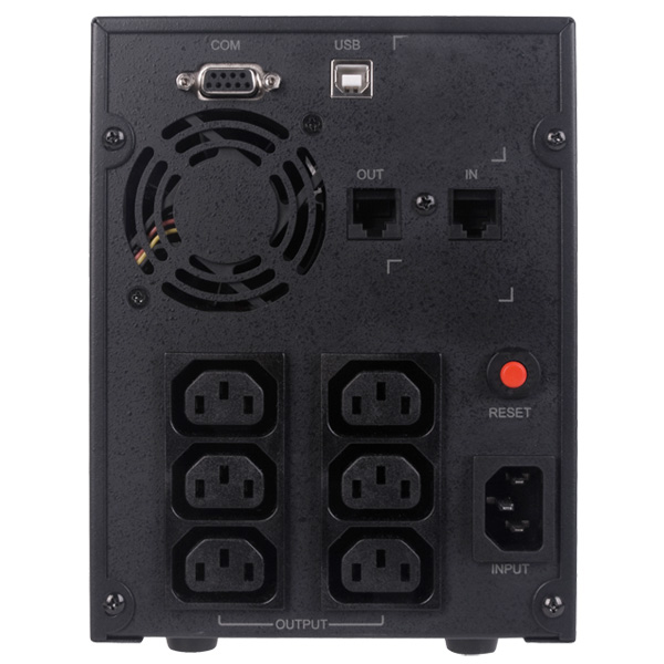 CyberPower VALUE2200EILCD strömskydd (UPS) 2,2 kVA 1320 W 6 AC-utgångar