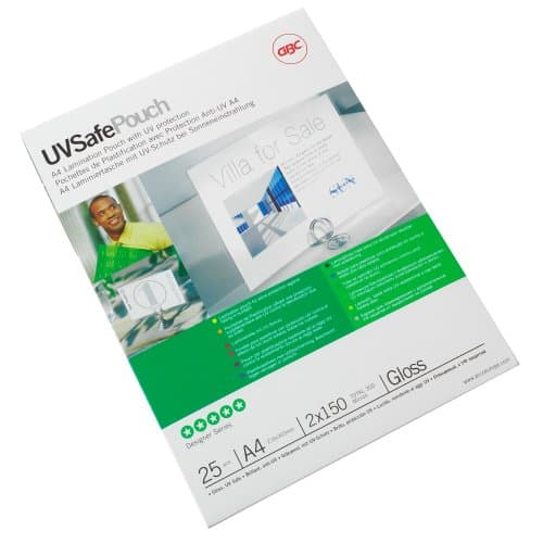 GBC UVSafeTM A4-laminointitasku 150mic/100kpl