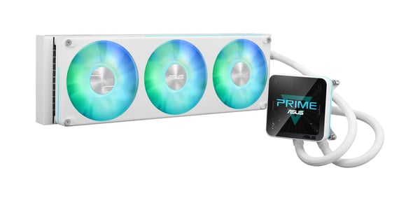 ASUS PRIME LC II 360 ARGB LCD WHT Processor Alt-i-en væskekøler 12 cm Hvid 1 stk