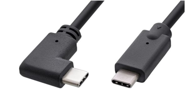 Microconnect USB3.1CC1RA USB-kablar USB 3.2 Gen 2 (3.1 Gen 2) 1 m USB C Svart