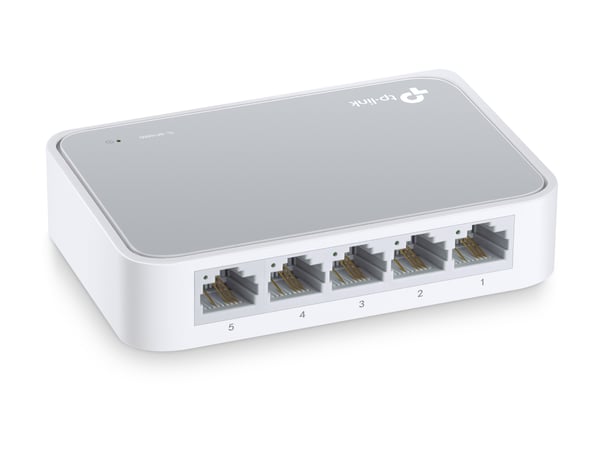 TP-Link TL-SF1005D Ikke administreret Fast Ethernet (10/100) Hvid