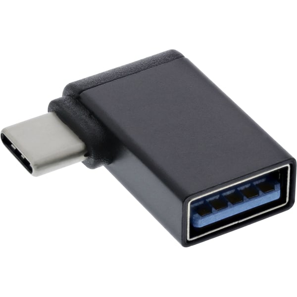 InLine 35805W kabel kønsskifter USB Type-C male USB 3.1 Type A Sort